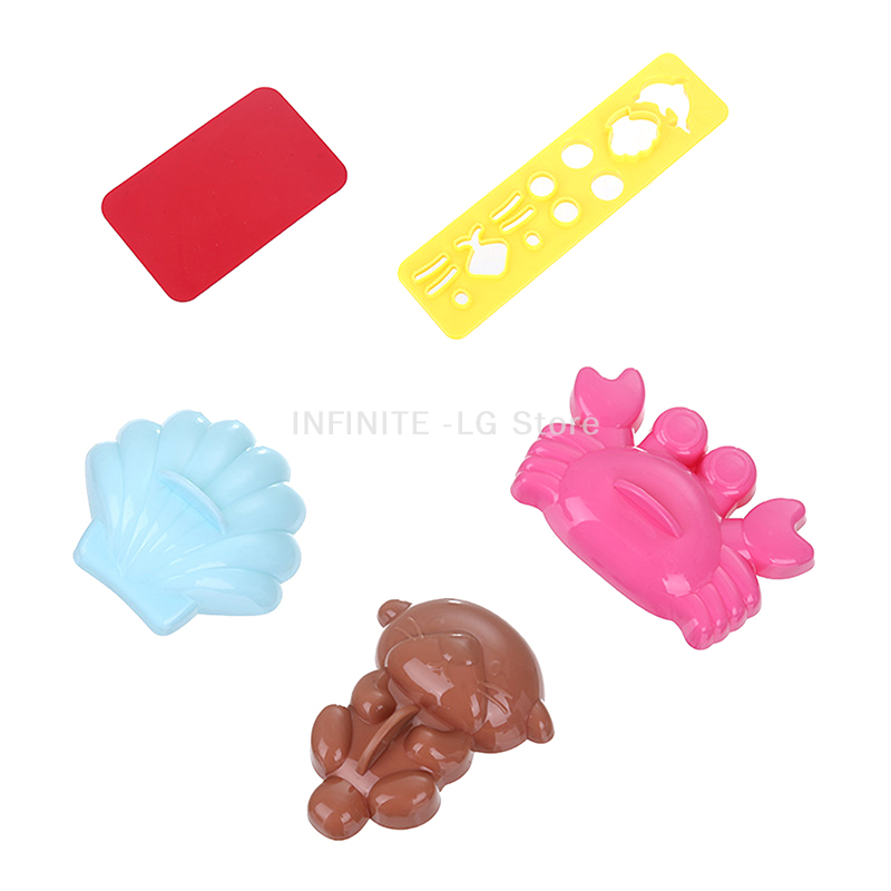 Kitchen Gadgets Kids - DIYベビーキッズ朝食弁当海の生き物サンドイッチ型4個入り漫画寿司ライスボール型キッチンガジェット