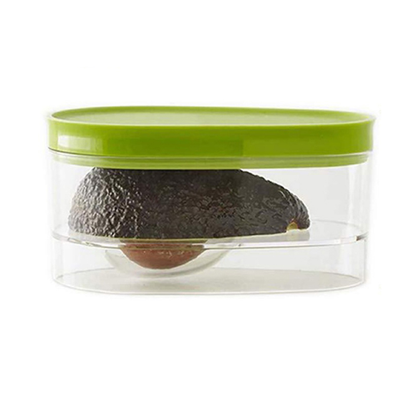 Food Storage Containers - アボカド食品保存ボックス省スペースプラスチックフルーツコンテナ家庭用ツールキッチンクリスパー野菜オーガナイザーバッグ