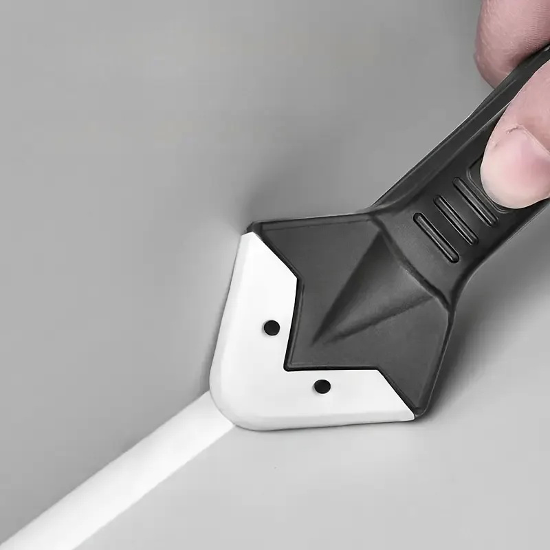 Silicone Spatula Set - 1/2セット 5-in-1メタルヘッドコーキングツール シリコンスパチュラ、目地除去ツール、シーラントフィラーキット、目地除去ツール