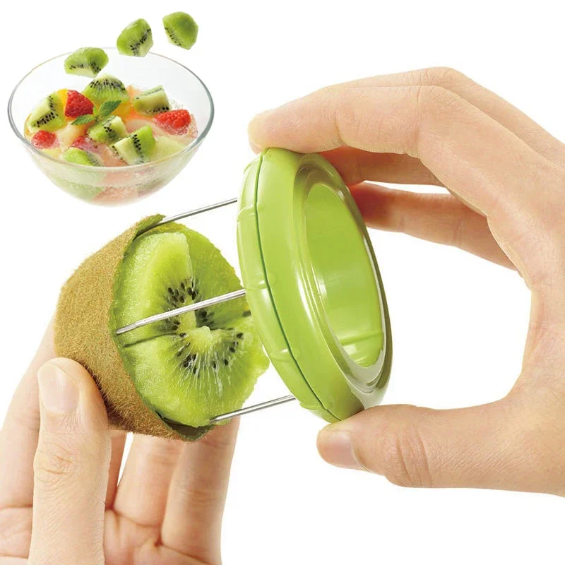 Kitchen Gadgets For Cooking - 1PC クリエイティブフルーツカッティングナイフキウイカッターアボカドカッターフルーツサラダ調理ツールキッチンガジェット切断アクセサリー