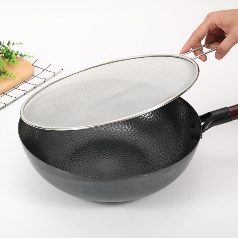 油はね防止ガード ステンレス製オイルネット スプラッシュカバ - Kitchen Gadgets For Cooking のレビューと価格