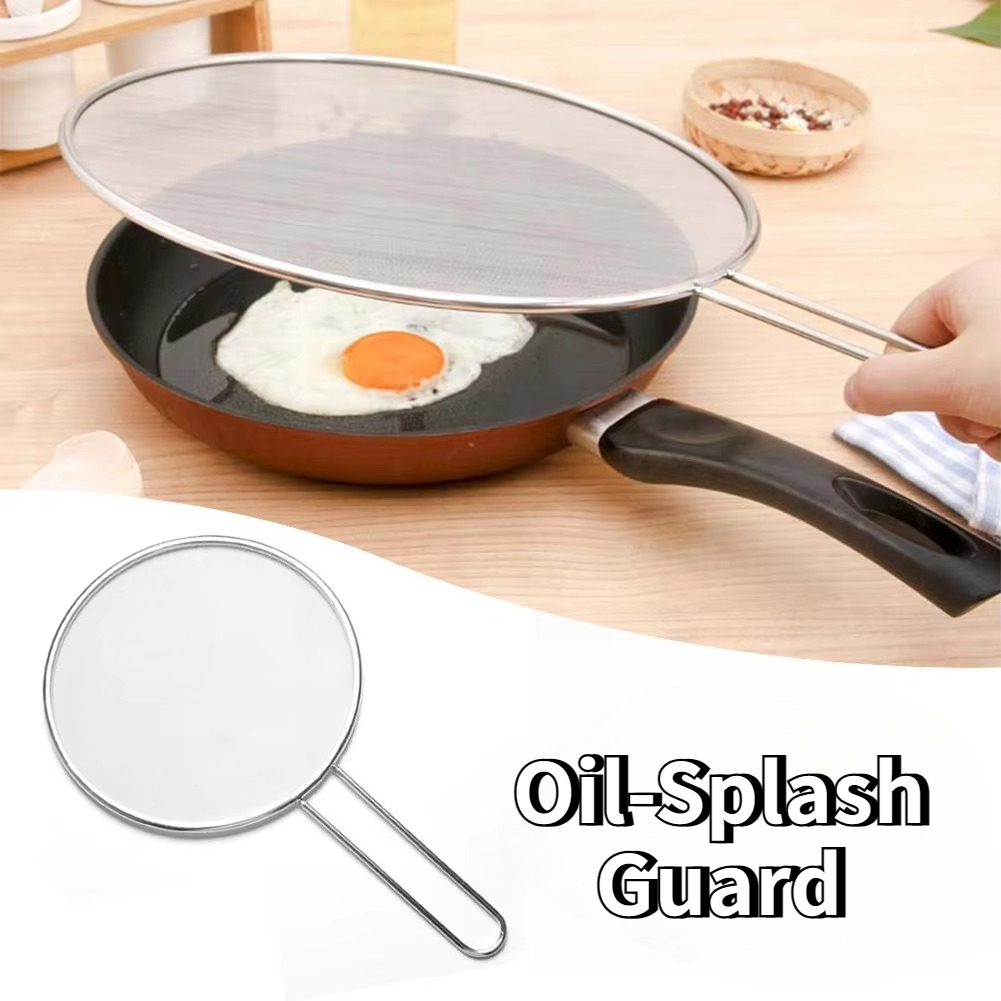 油はね防止ガード ステンレス製オイルネット スプラッシュカバ - Kitchen Gadgets For Cooking のレビューと価格