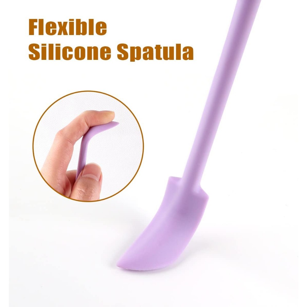 ミニシリコンスパチュラセット - 美容製品やキッチンでの使用 - Silicone Spatula Set のレビューと価格