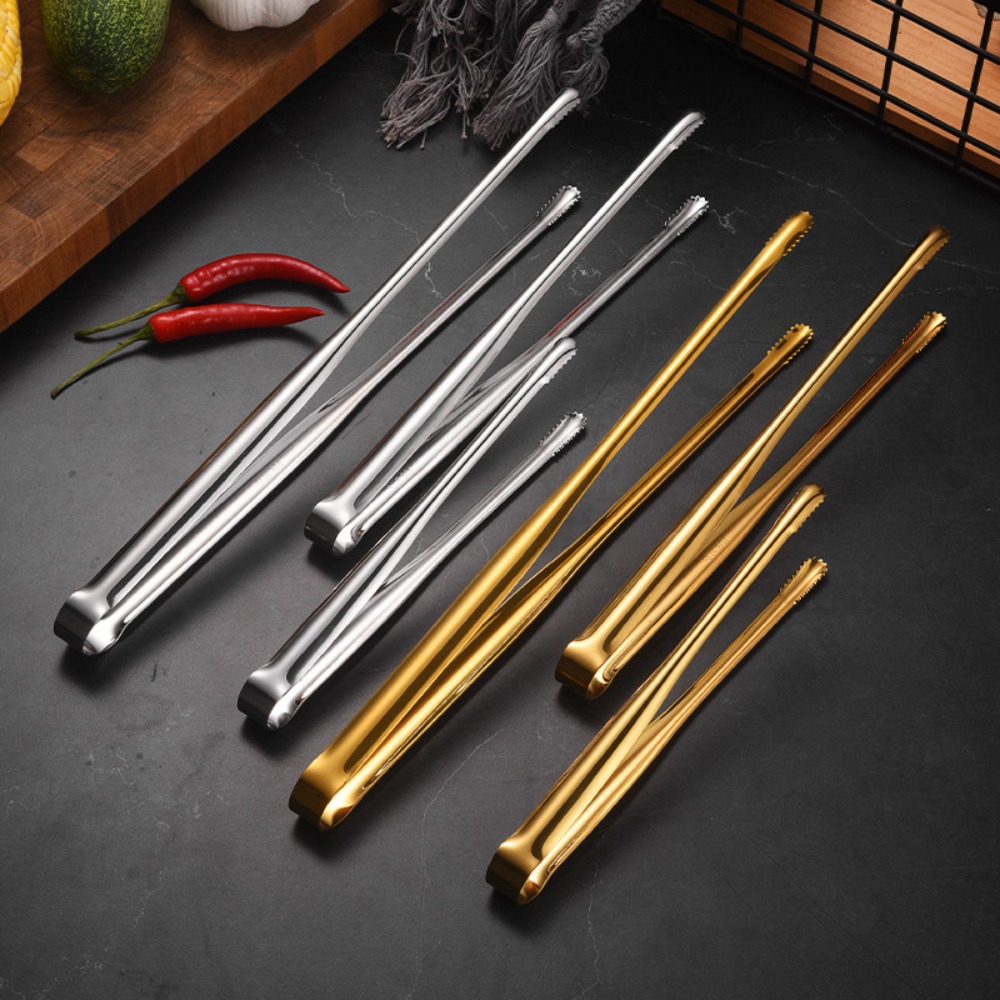 ステンレス鋼グリルトング フードクリップ バーベキューステー - Kitchen Gadgets For Cooking のレビューと価格