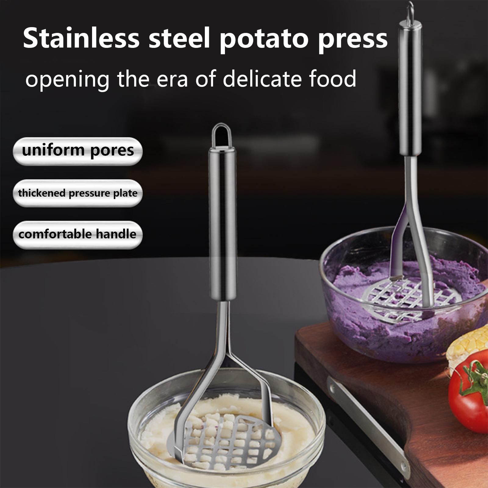 手動ステンレス鋼ポテトマッシャー果物野菜圧力泥機キッチン子供 - Kitchen Gadgets Kids のレビューと価格