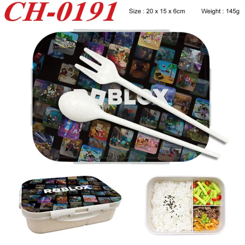 Robloxの弁当箱、ゲームフィギュアプリント入りランチボッ - Food Storage Containers のレビューと価格