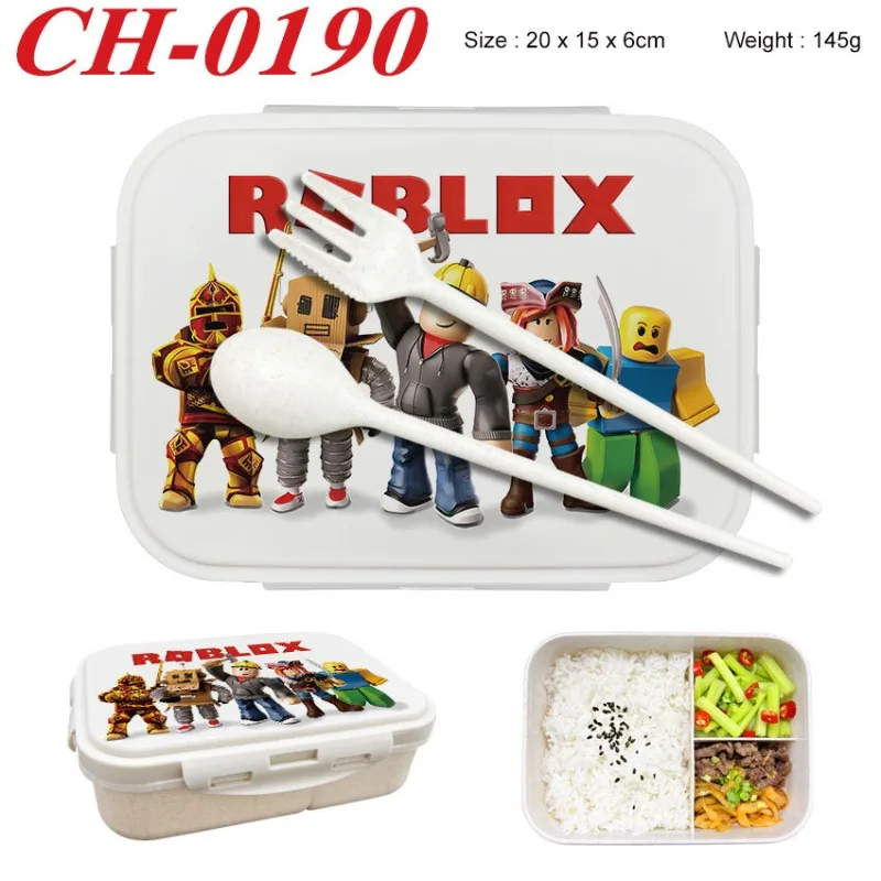 Robloxの弁当箱、ゲームフィギュアプリント入りランチボッ - Food Storage Containers のレビューと価格