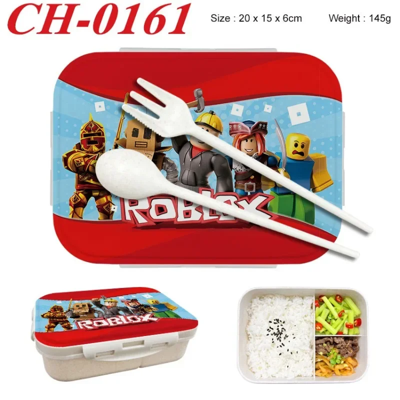 Robloxの弁当箱、ゲームフィギュアプリント入りランチボッ - Food Storage Containers のレビューと価格