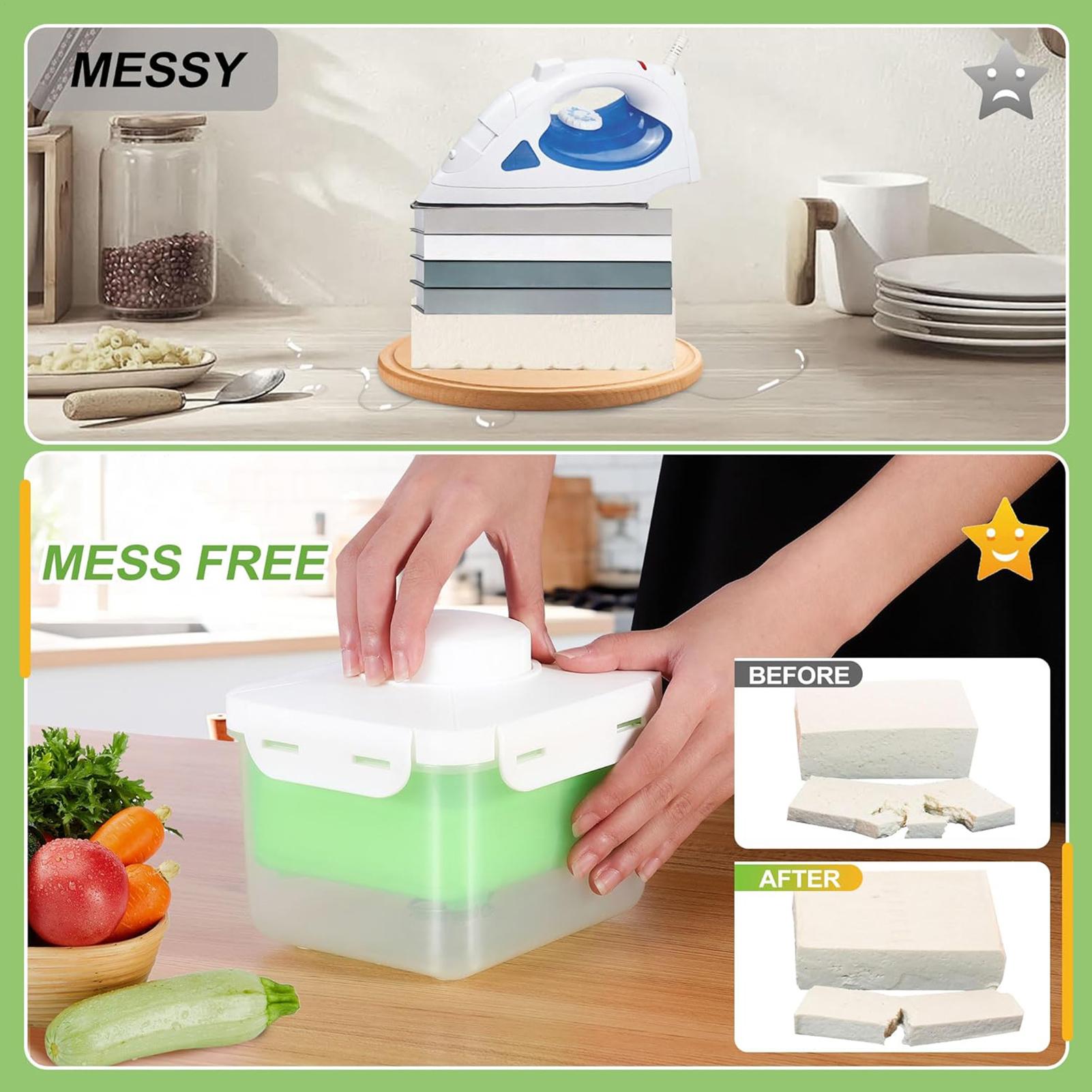 ポータブルインドチーズプレス＆ストレーナー、自家製パニール型 - Kitchen Gadgets India のレビューと価格