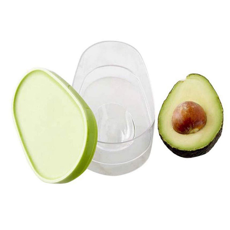 アボカド食品保存ボックス省スペースプラスチックフルーツコンテ - Food Storage Containers のレビューと価格
