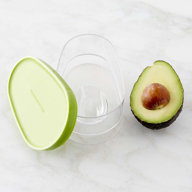 アボカド食品保存ボックス省スペースプラスチックフルーツコンテ - Food Storage Containers のレビューと価格