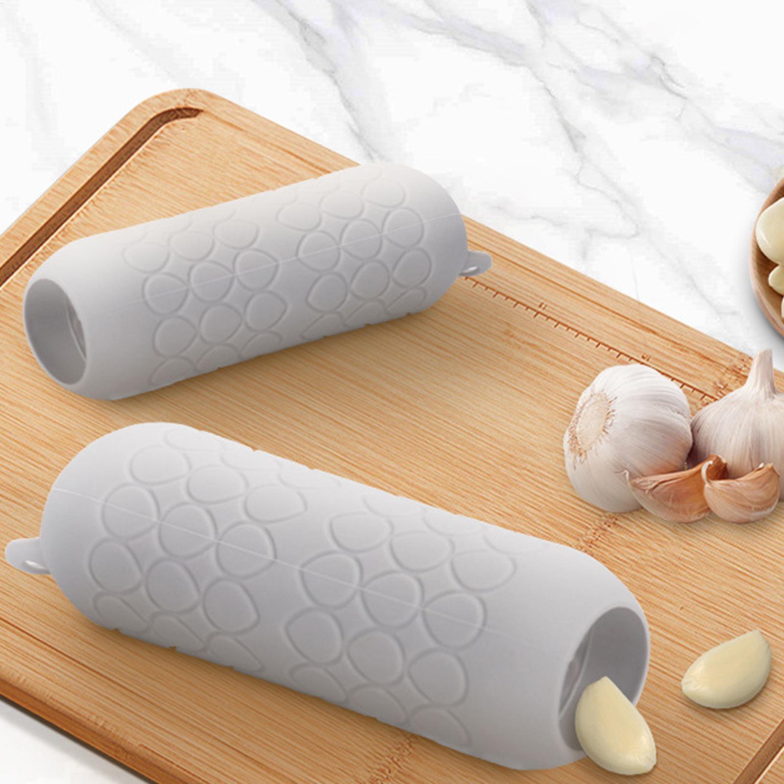 シリコン製ニンニク皮むき器、素早く皮が剥がせるニンニク皮除去 - Kitchen Gadgets Dropshipping のレビューと価格