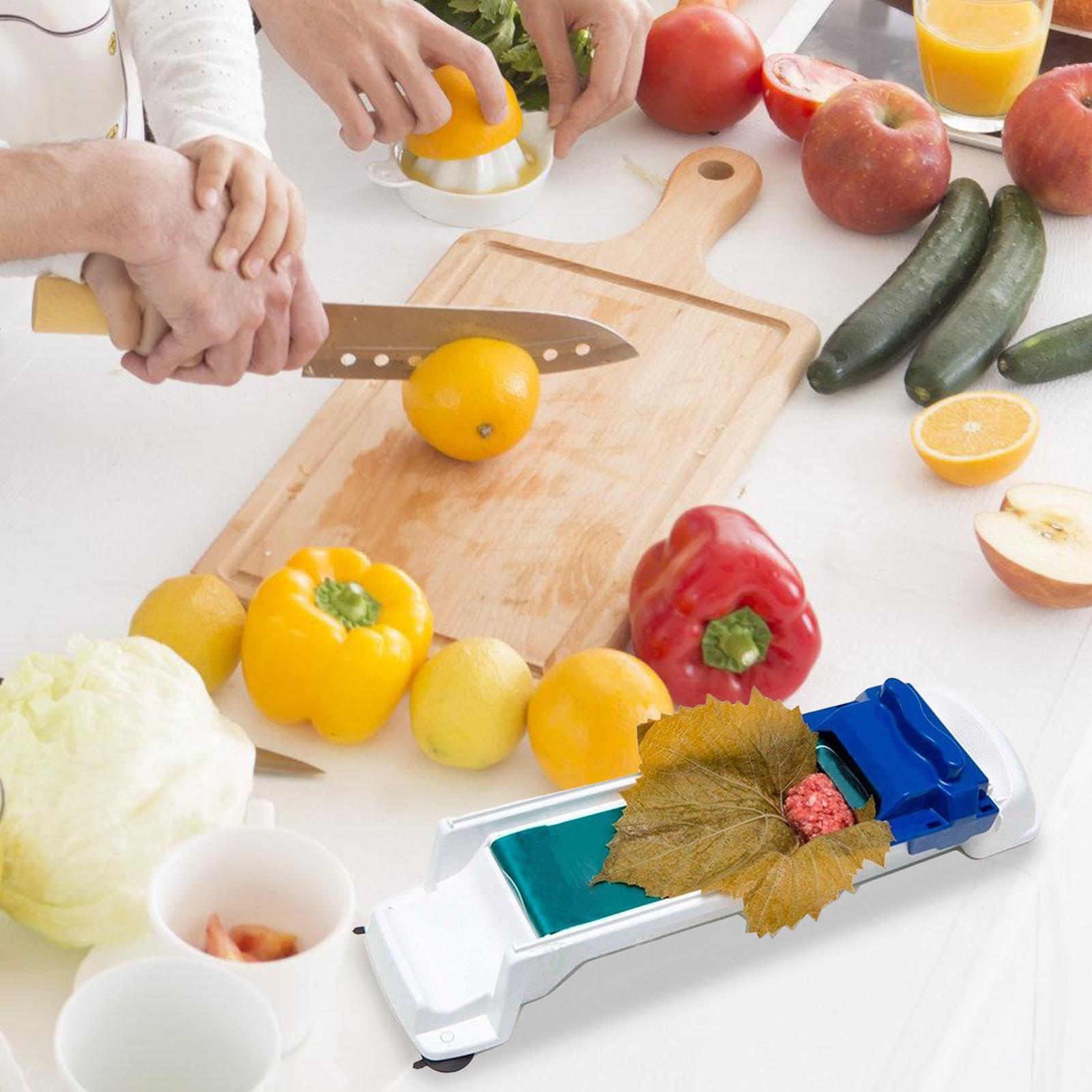 1個入り 白と青の野菜肉巻き機 葡萄の葉を詰める 食品グレー - Kitchen Gadgets Dropshipping のレビューと価格