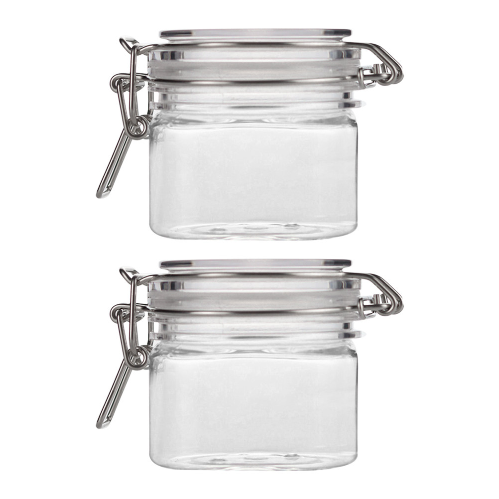 2 個の密封された保存瓶透明蜂蜜ボトル多機能キッチン容器食品 - Food Storage Containers のレビューと価格