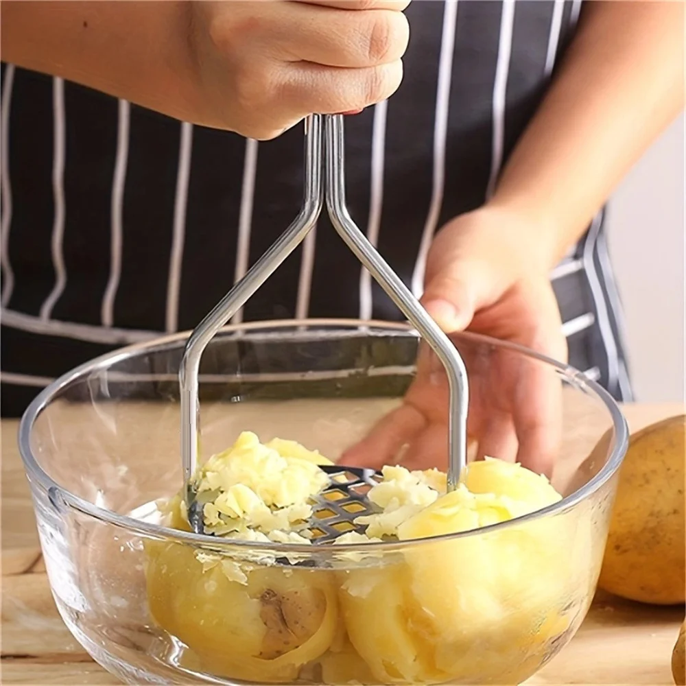 ステンレス鋼ポテトマッシャー手動果物野菜圧力泥機キッチン子供 - Kitchen Gadgets Kids のレビューと価格
