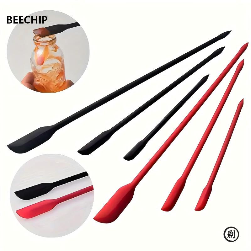 3ピースミニシリコンスパチュラセット - 耐熱性、ジャー、ボ - Silicone Spatula Set のレビューと価格