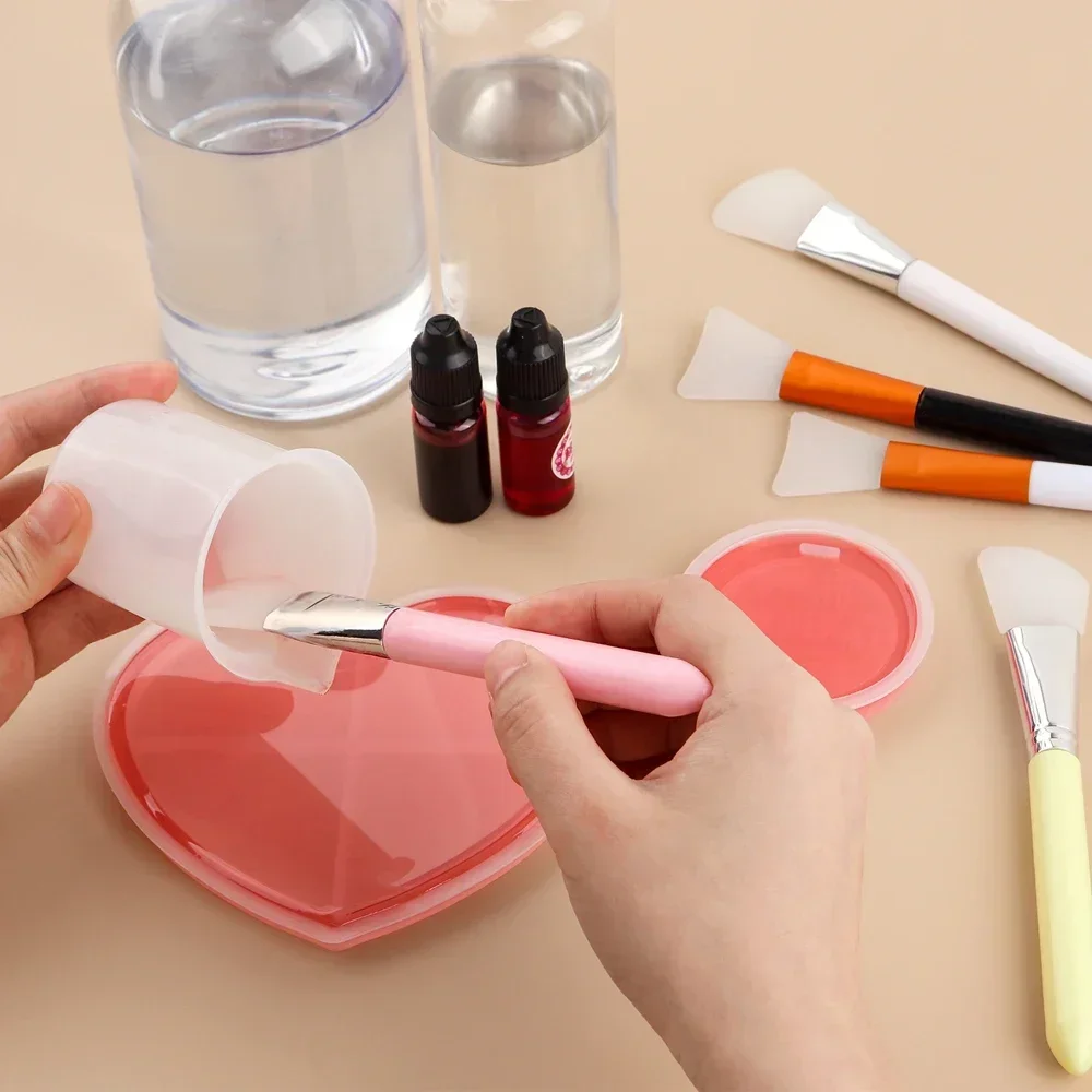 4〜6個/セット シリコンクラフトブラシ 再利用可能な樹脂ス - Silicone Spatula Set のレビューと価格
