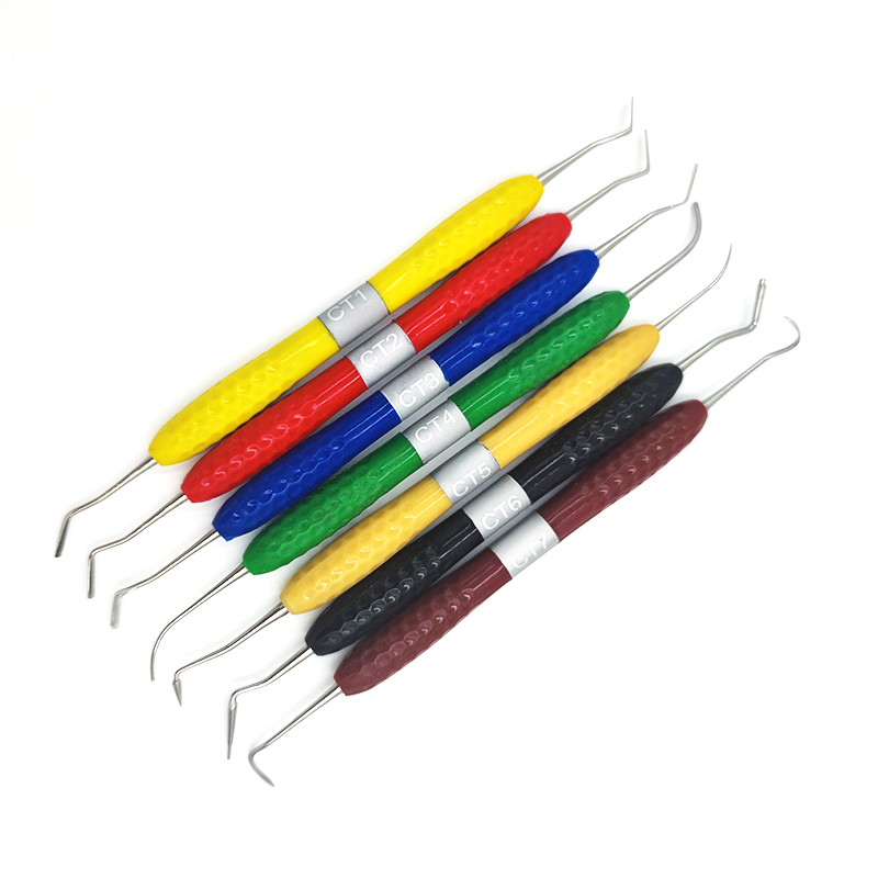 シリコンハンドル付き歯科用樹脂充填キット,美的回復キット,樹 - Silicone Spatula Set のレビューと価格