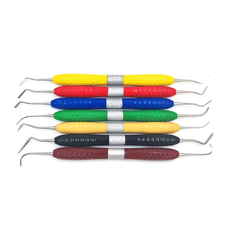 シリコンハンドル付き歯科用樹脂充填キット,美的回復キット,樹 - Silicone Spatula Set のレビューと価格